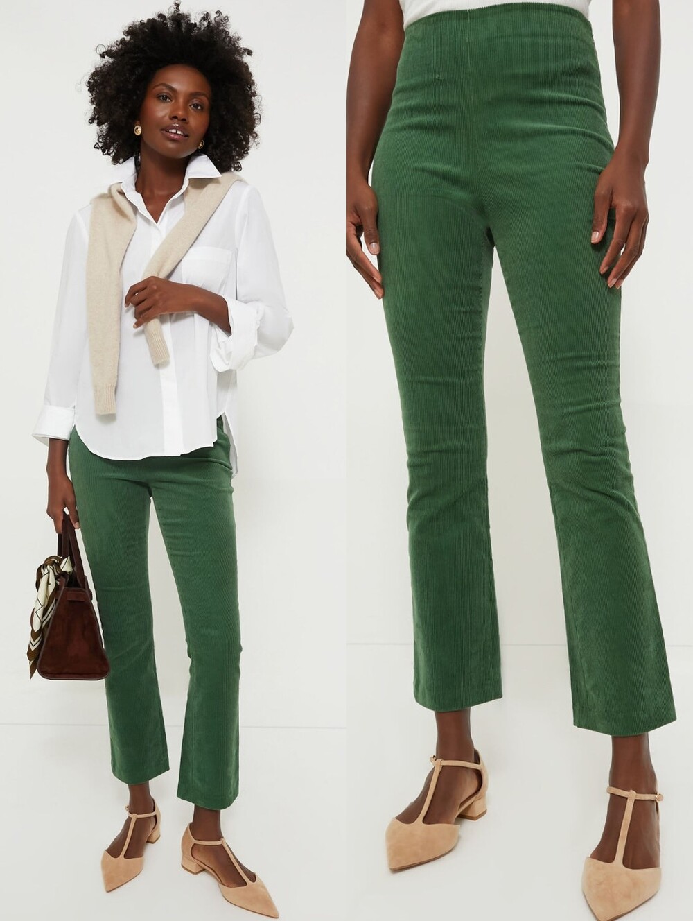 Tuckernuck Green Corduroy Ashford Pants